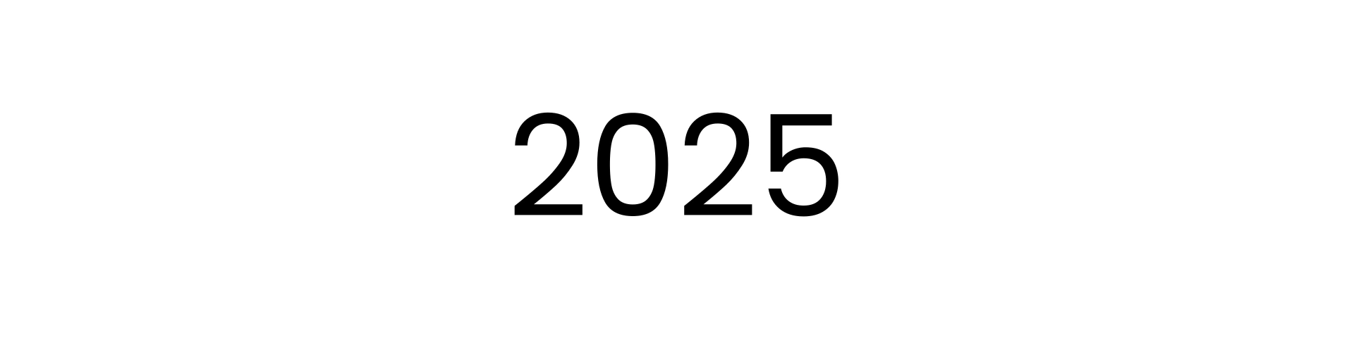 2025 in plain text